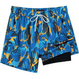 2 in 1 Stretch Gym Shorts Blix