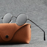 Classic polarized round sunglasses