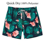 Quick-drying floral Swim Trunks