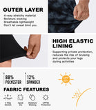 2 in 1 Stretch Gym Shorts Blax