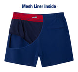 Athletic Performance Gym Shorts in Dark Blue