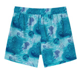 2 in 1 Stretch Gym Shorts Jellyfish