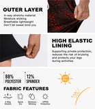 2 in 1 Stretch Gym Shorts Rock