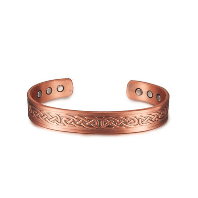Vintage copper bracelet Viking