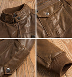Genuine leather jacket Messoni