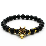 Pulsera de cabeza de lobo