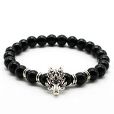 Pulsera de cabeza de lobo