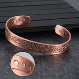 Vintage copper bracelet Viking