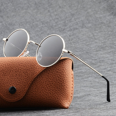 Classic polarized round sunglasses