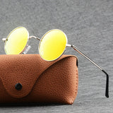 Classic polarized round sunglasses