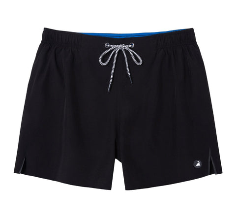 Athletic Performance Gym Shorts in Black