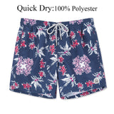 Quick-drying floral Swim Trunks