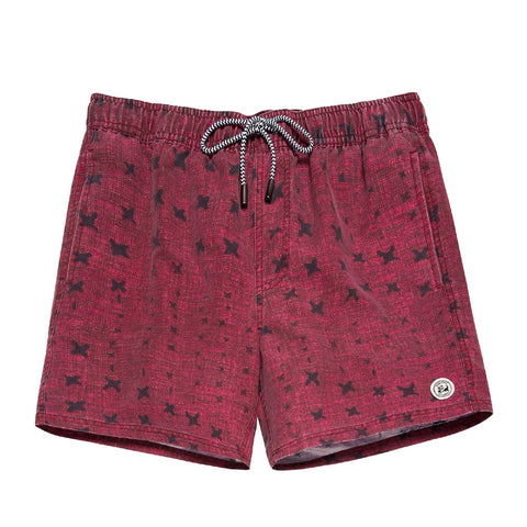 Quick-drying Swim Trunks RedStars