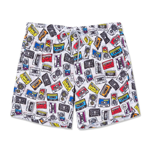 Quick-drying Swim Trunks Retro