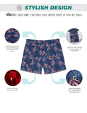 Quick-drying floral Swim Trunks