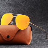 Mirrored Pilot Sunglasses Tager