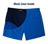 Athletic Performance Gym Shorts in Blue