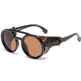 Fashion sunglasses with side shades