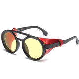 Fashion sunglasses with side shades