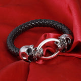 Stainless Steel Skull Bracelet