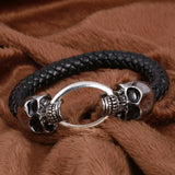 Stainless Steel Skull Bracelet