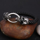 Stainless Steel Skull Bracelet