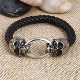 Stainless Steel Skull Bracelet