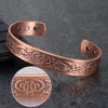 Vintage copper bracelet Viking