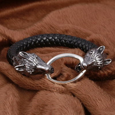 Stainless Steel Bracelet Wolf