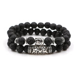 Antique Buddha Bracelet (2 pcs/set )