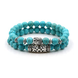 Antique Buddha Bracelet (2 pcs/set )