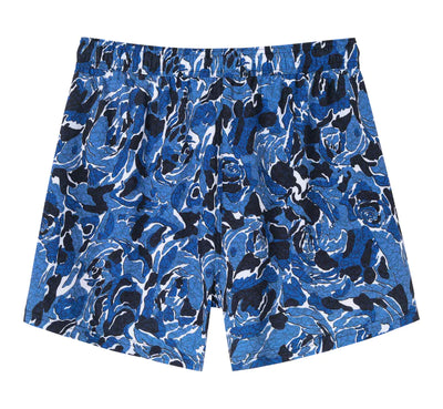 2 in 1 Stretch Gym Shorts Bluewater